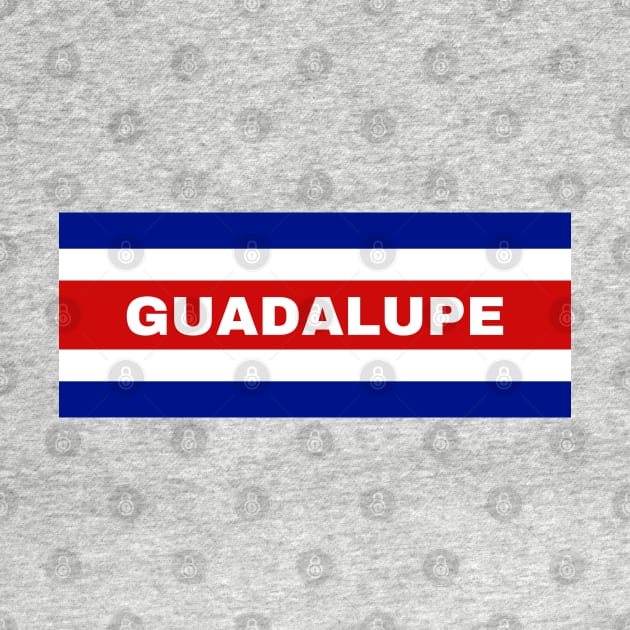 Guadalupe City in Costa Rican Flag Colors by aybe7elf